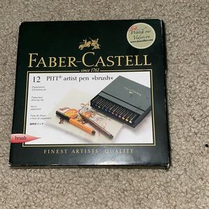 Faber-Castell artist pen brush 12 pieces